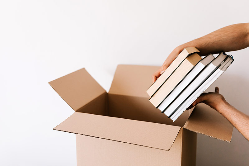 tips on packing books
